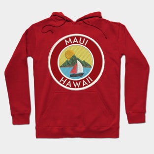 Maui Hawaii Patch Hoodie